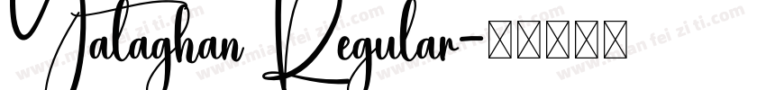 Yataghan Regular字体转换